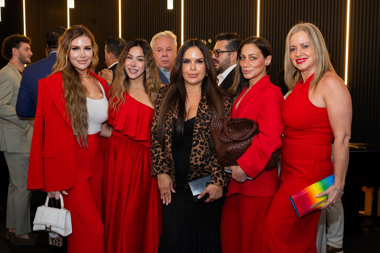 A group of guests at a celebration at Trellis 925