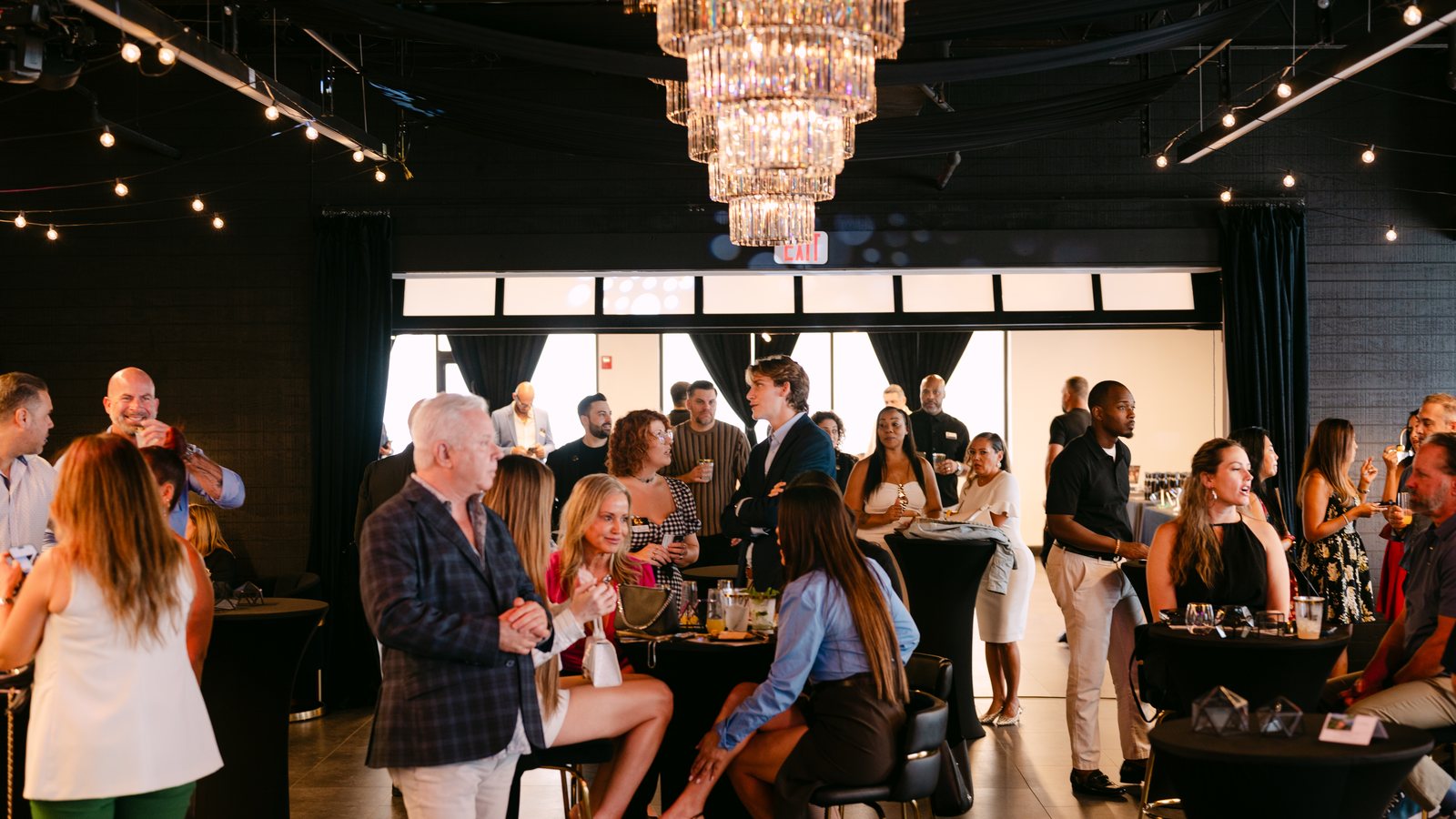 A corporate networking evening at Trellis 925