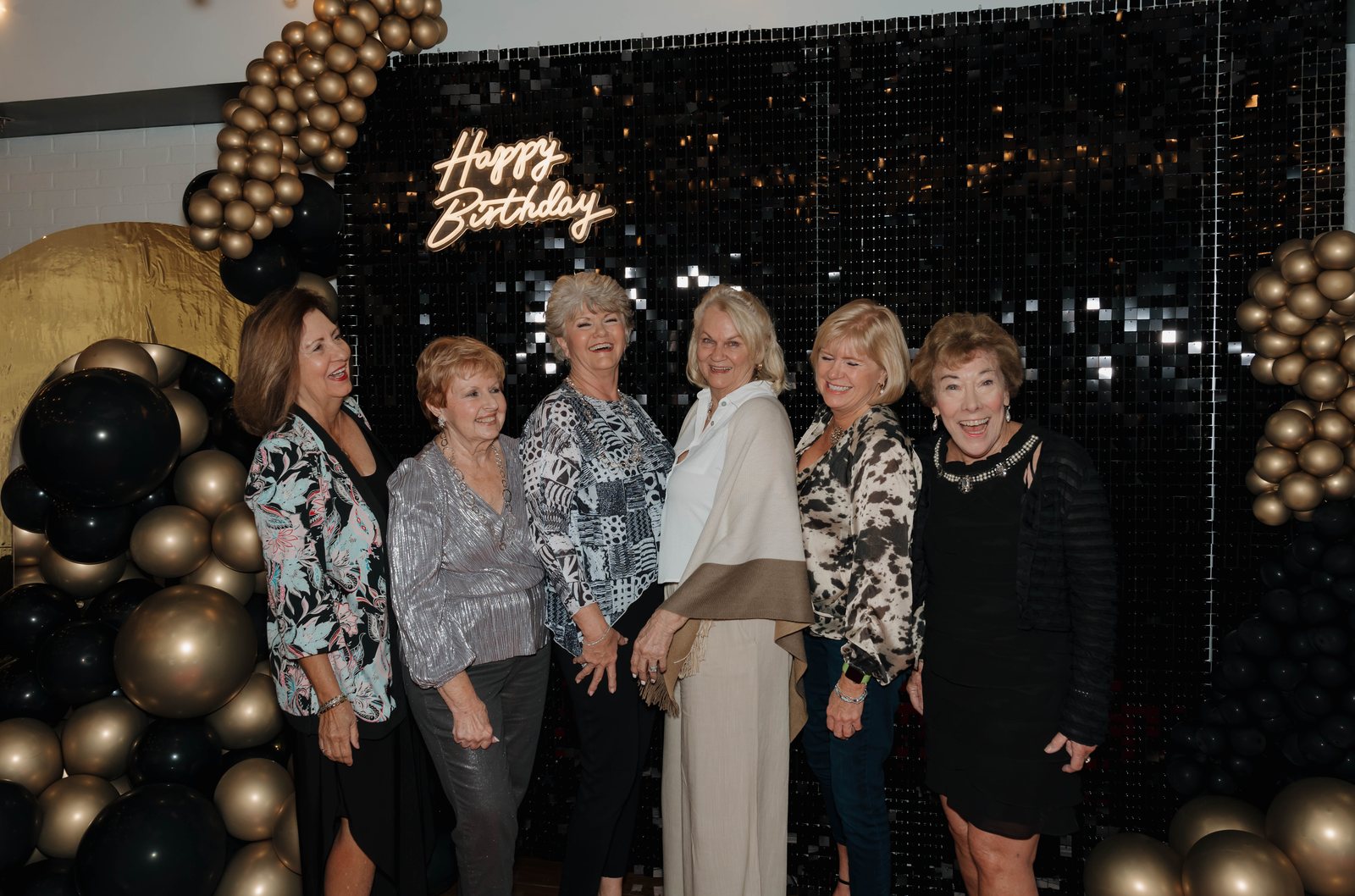 Guests celebrating together at Trellis 925